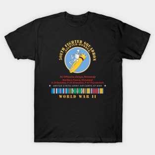 508th Fighter Squadron (Fighter Bomber), Campaigns - EUR SVC X 300 T-Shirt